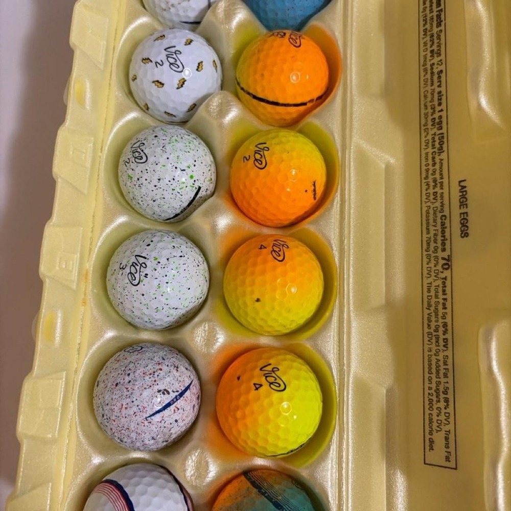 Vice speciality golf balls per dozen